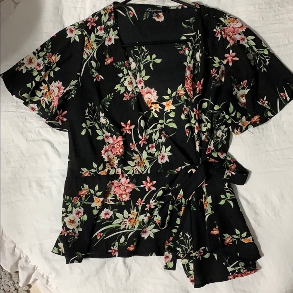 Floral Short sleeve shirt